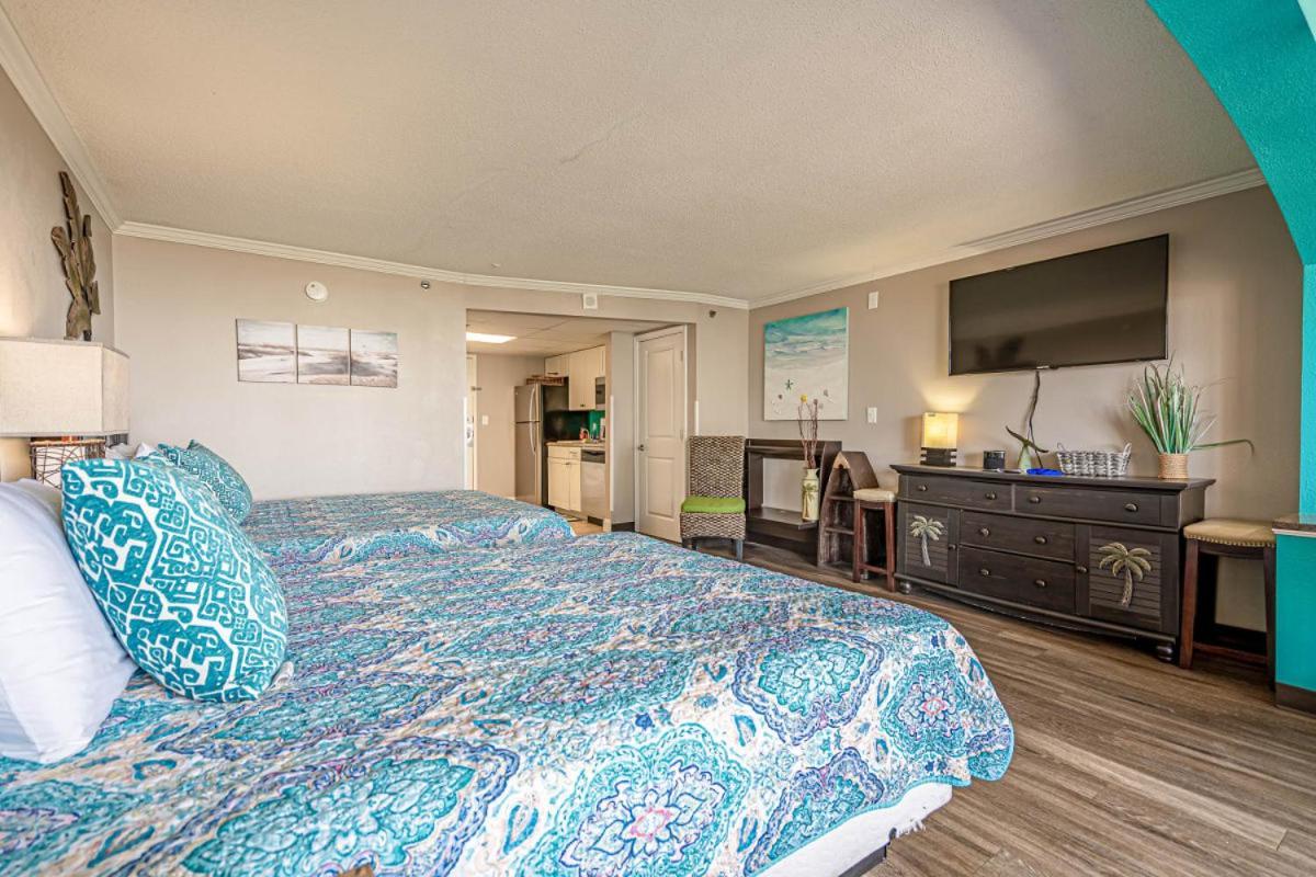 Ocean View Double Queen Suite! - Caravelle Resort 508 - Sleeps 4 Guests! Myrtle Beach Exterior photo